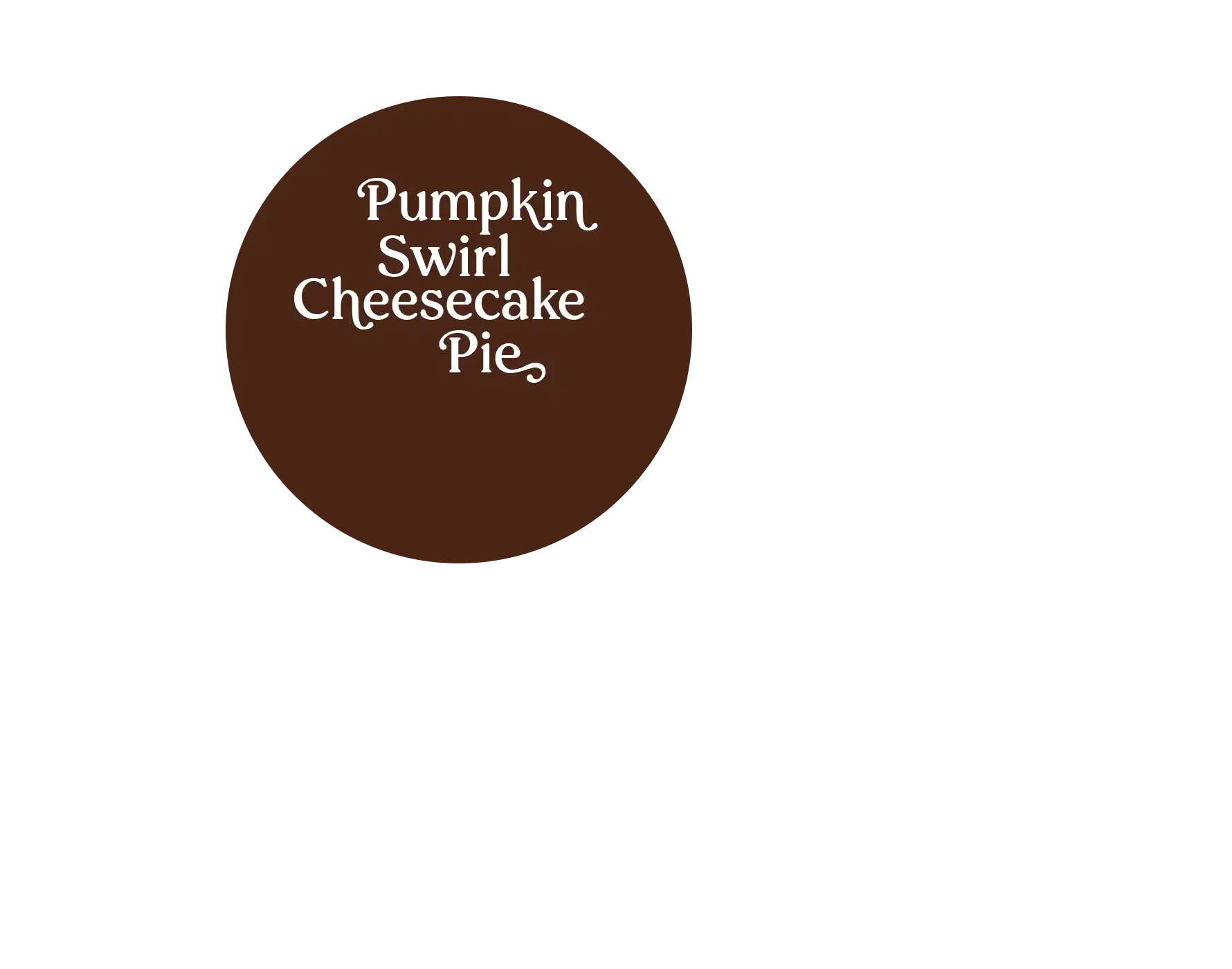 Pumpkin Swirl Cheesecake Pie