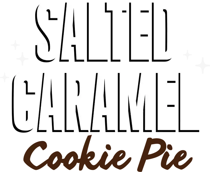 Salted Caramel Cookie Pie